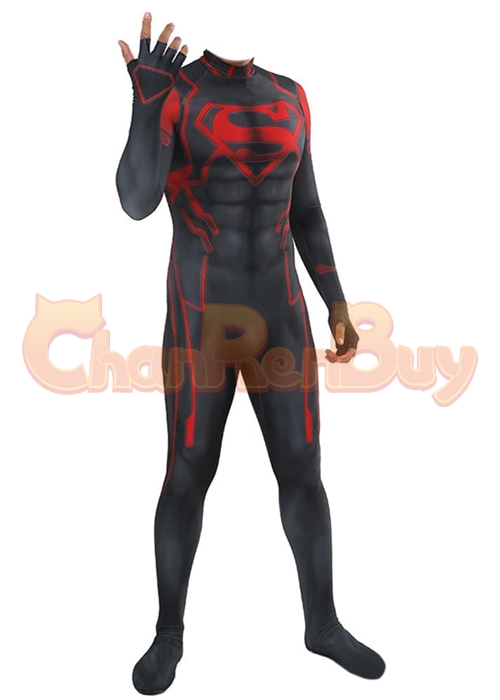 New 52 Superboy Costume Cosplay Kon-El Bodysuit