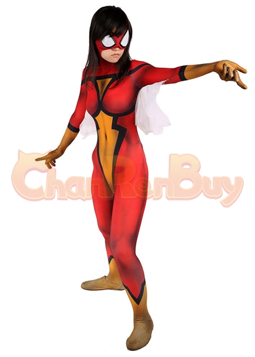 Spider Woman Costume Cosplay Jessica Drew Bodysuit