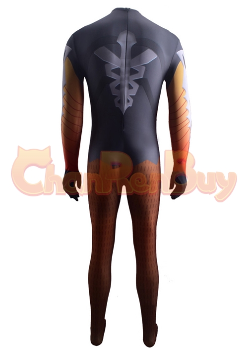 OW Overwatch Mercy Angela Ziegler Costume Cosplay  Bodysuit