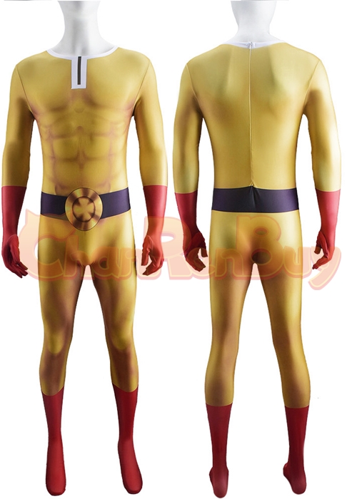 One Punch Man Saitama Costume Cosplay Bodysuit