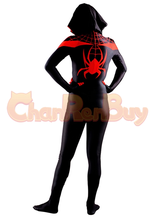 Sipder Man Miles Moreals Spider Girl Costume Cosplay Bodysuit