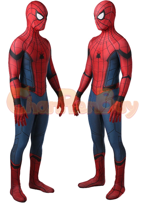 Spider Man Homecoming Costume Peter Parker Cosplay Bodysuit Ver. 2