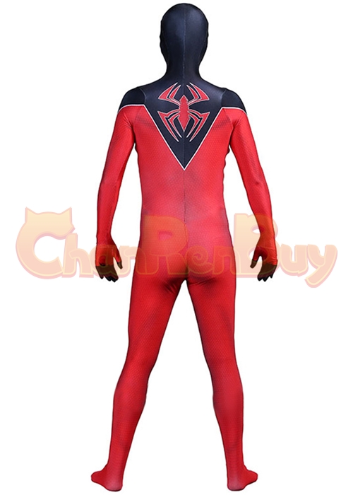 Scarlet Spider Kaine Paker Costume Spider Man Cosplay Bodysuit Ver.2