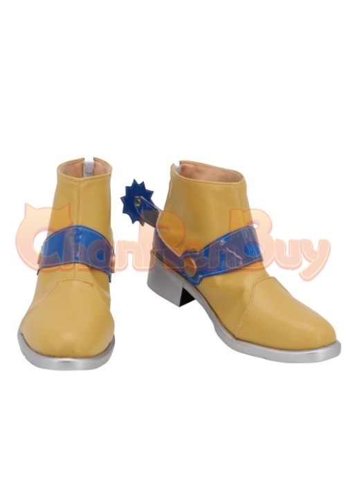 Gyro Zeppeli Shoes JoJo's Bizarre Adventure Cosplay Boots-Chaorenbuy Cosplay
