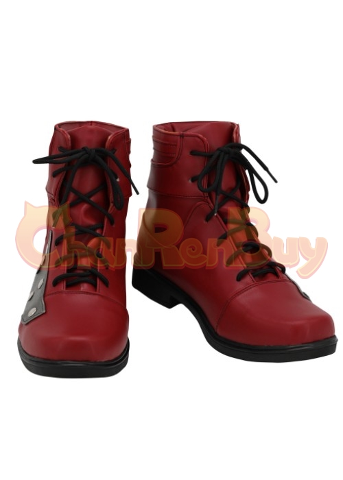 Tifa Lockhart Shoes Cosplay Final Fantasy VII Remake Boots Ver.1-Chaorenbuy Cosplay