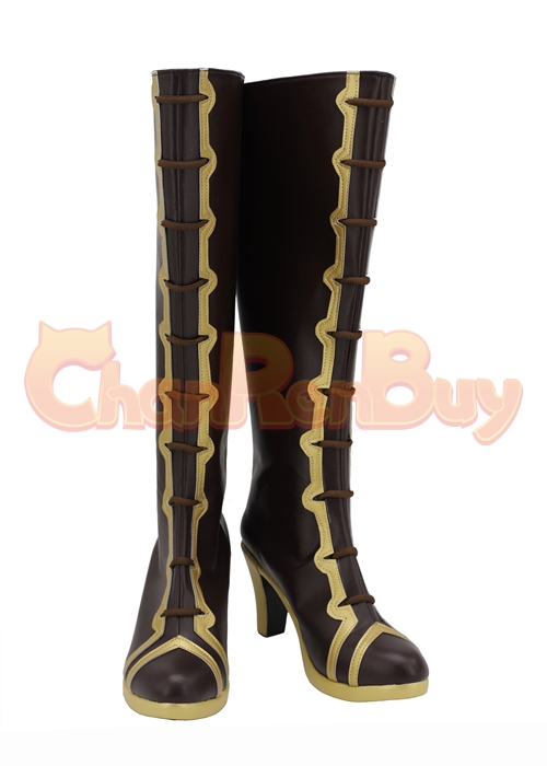 Jaina Proudmoore Shoes Cosplay WOW Boots-Chaorenbuy Cosplay