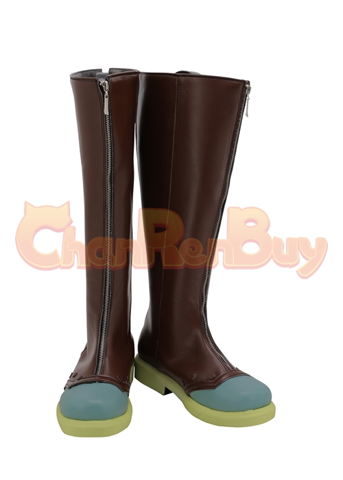 Rohan Kishibe Shoes JoJo's Bizarre Adventure 4 Cosplay Boots-Chaorenbuy Cosplay