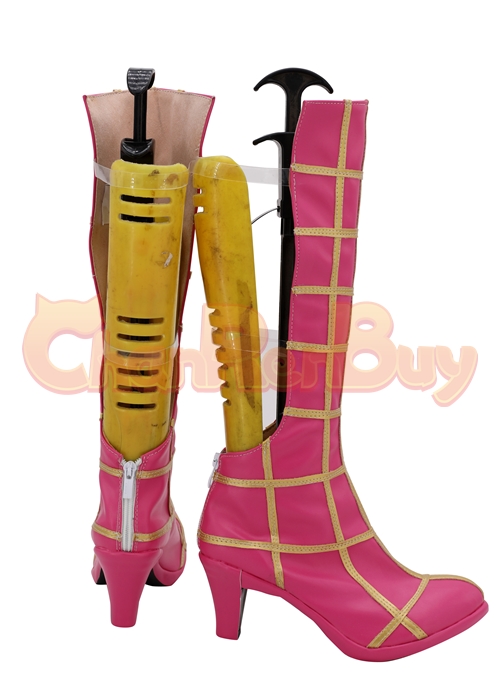 Trish Una Shoes Cosplay Spice Girl JoJo's Bizarre Adventure Boots-Chaorenbuy Cosplay