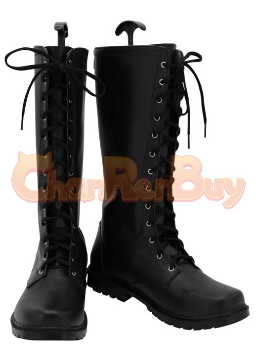 Spider Man Noir Eyes Without A Face Shoes Peter Parker Cosplay Boots-Chaorenbuy Cosplay