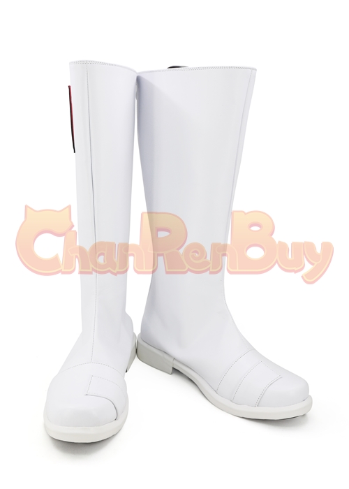 Akarenger Shoes Himitsu Sentai Gorenger Tsuyoshi Kaijo Cosplay Boots -Chaorenbuy Cosplay