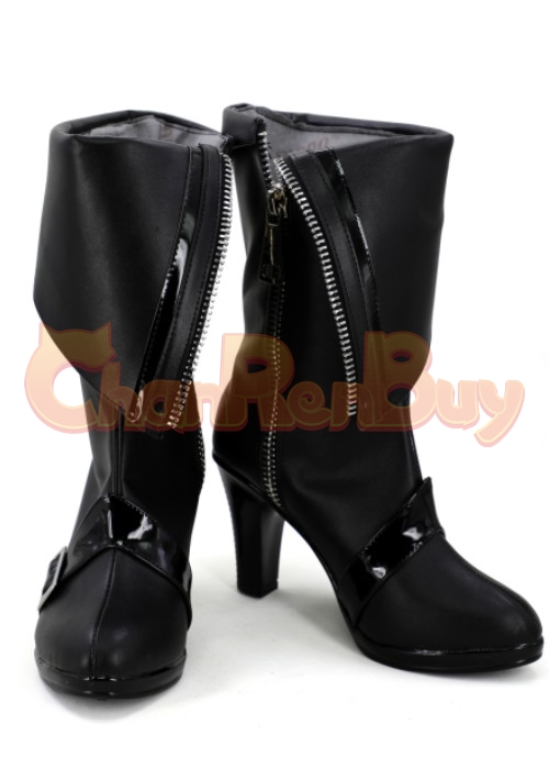 Sakuya Izayoi Shoes Touhou Project Maid Scarlet Devil Mansion Cosplay Boots-Chaorenbuy Cosplay