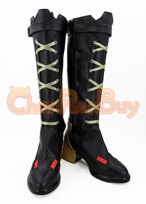 Ashe Shoes Overwatch OW Elizabeth Caledonia Calamity Cosplay Boots -Chaorenbuy Cosplay