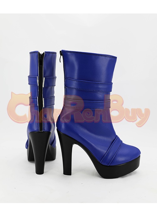 Tenoh Haruka Sailor Uranus Shoes Sailor Moon Cosplay Boots-Chaorenbuy Cosplay