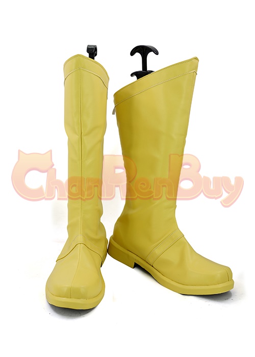 Lightning Lad Garth Ranzz Shoes Legion of Super Heroes Cosplay Boots-Chaorenbuy Cosplay