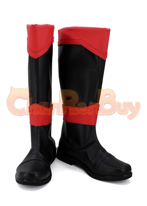 Patranger Kairi Shoes Kaitou Sentai Lupinranger VS Keisatsu Sentai Cosplay Boots-Chaorenbuy Cosplay