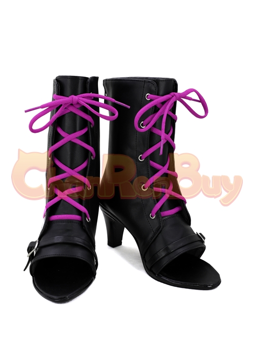 Koshimizu Sachiko Shoes Cinderella Girls Cosplay Boots-Chaorenbuy Cosplay