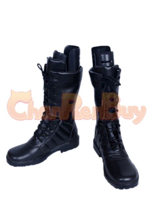 Daredevil Shoes Matt Cosplay Black Boots-Chaorenbuy Cosplay