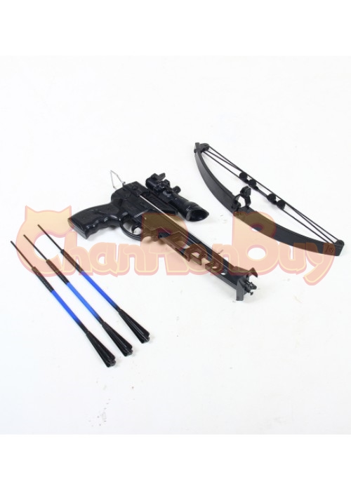 Arknights Blue Poison Crossbow and Arrows Cosplay Prop-Chaorenbuy Cosplay