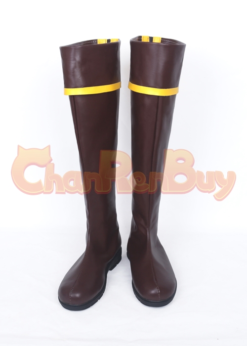 Gaston Shoes Brown Cosplay Boots -Chaorenbuy Cosplay