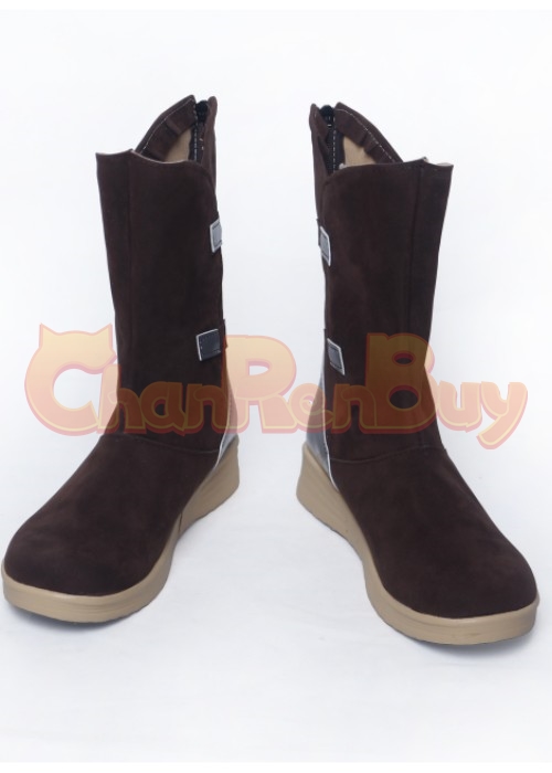 Rey Shoes Star Wars Brown Cosplay Boots -Chaorenbuy Cosplay