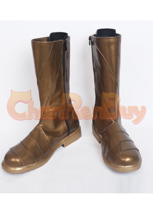 Aquaman Shoes Arthur Curry Golden Cosplay Boots -Chaorenbuy Cosplay