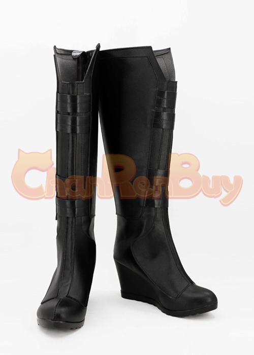 Black Widow Shoes Captain America Civi War Cosplay Boots-Chaorenbuy Cosplay