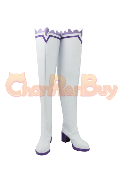 Emilia Shoes Re:Life in a Different World from Zero Cosplay Boots