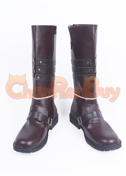 Rage Burst Julius Visconti Shoes God Eater 2 Cosplay Boots
