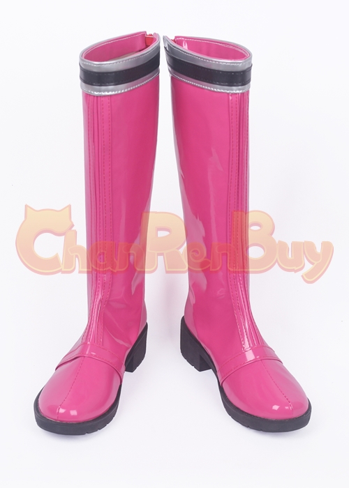 Da Pink Knight Shoes Tokusou Sentai Dekaranger Cosplay Boots