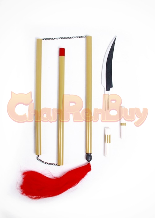 BLEACH Madarame Ikkaku Darling Hoozukimaru Spear Cosplay Prop -Chaorenbuy Cosplay