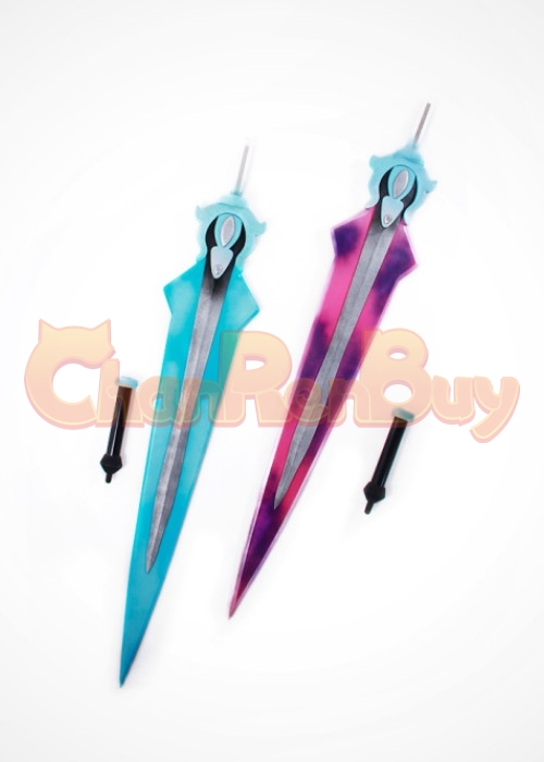 The Asterisk War Claudia Enfield Twin Swords Cosplay Prop -Chaorenbuy Cosplay