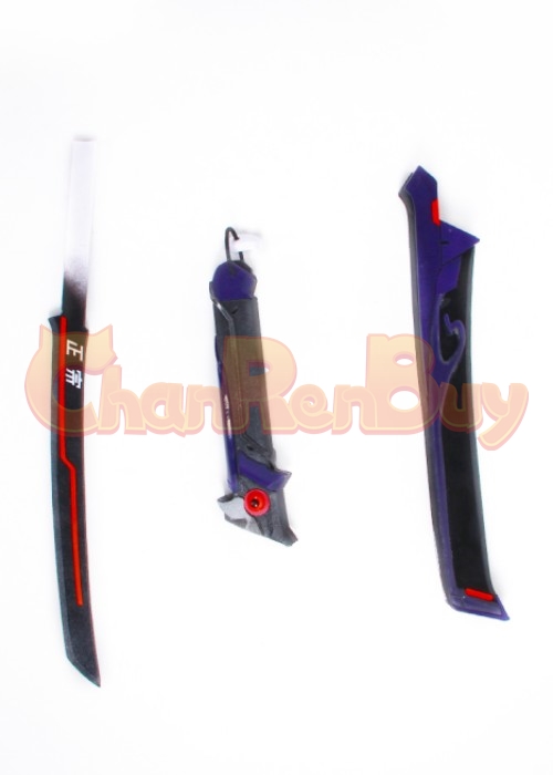 OW Overwatch Genji ONI Skin Dagger Short Swrod Cosplay Prop -Chaorenbuy Cosplay