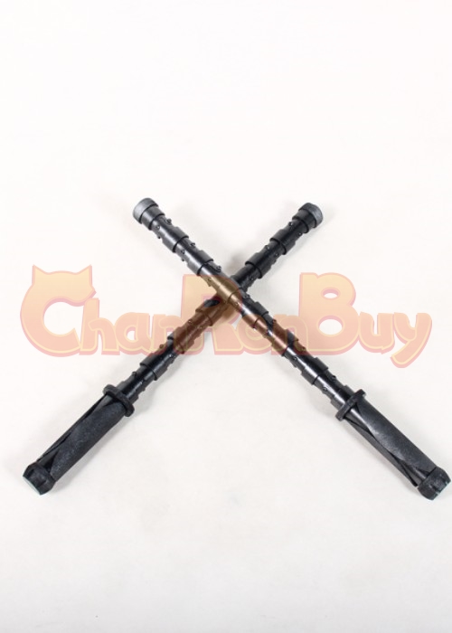 Avengers Infinity War Black Widow Double Electric Stick Weapon Cosplay Prop-Chaorenbuy Cosplay