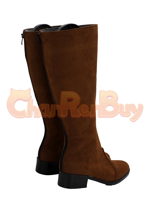 Caesar Anthonio Zeppeli Shoes JoJo's Bizarre Adventure Cosplay Boots Ver. 2-Chaorenbuy Cosplay