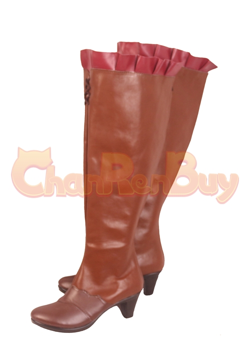 Mimosa Vermilion Shoes Cosplay Black Clover Boots