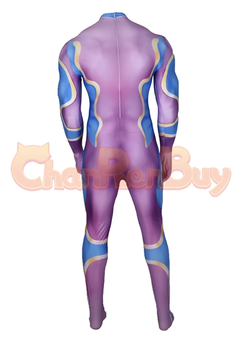 Jojo's Bizarre Adventure Star Platinum Costume Cosplay Bodysuit