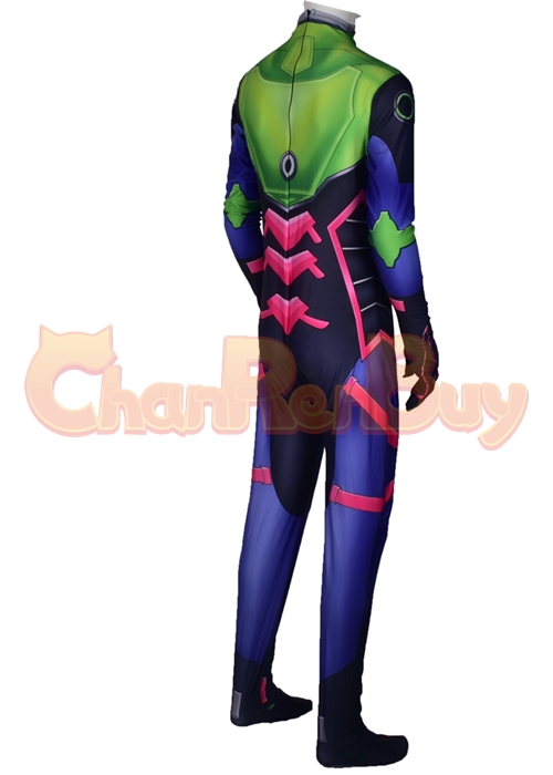 Overwatch DVA Nano Cola Costume Cosplay Bodysuit