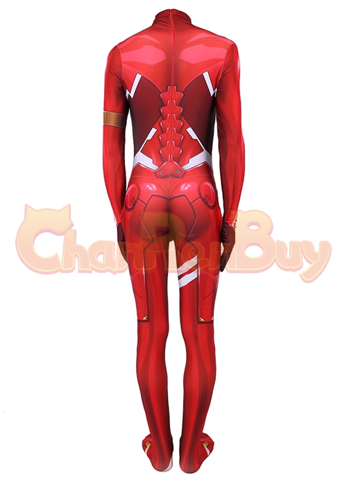 DITF Zero Two 02 Costume Cosplay Bodysuit