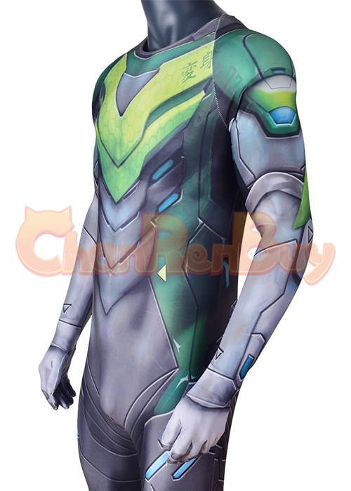 Overwatch Genji Costume Cosplay Bodysuit