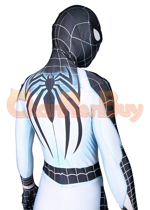 Spider Man Negative Suit Costume Cosplay Bodysuit
