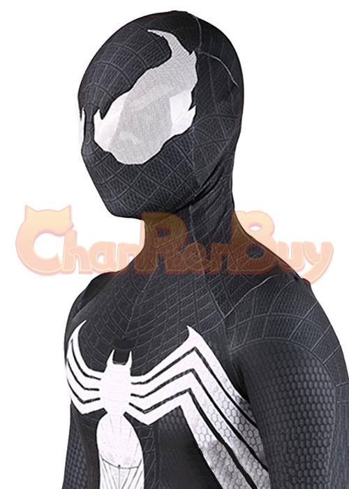 Spider Man Venom Symbitote Costume Cosplay Bodysuit