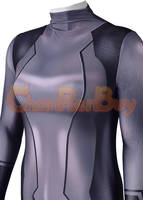 Metroid Samus Aran Zero Suit Costume Cosplay Bodysuit