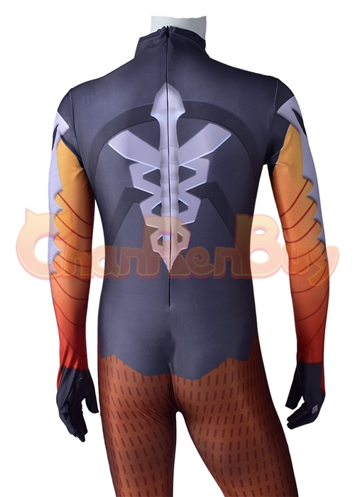 Overwatch Mercy Angela Ziegler Costume Cosplay Bodysuit