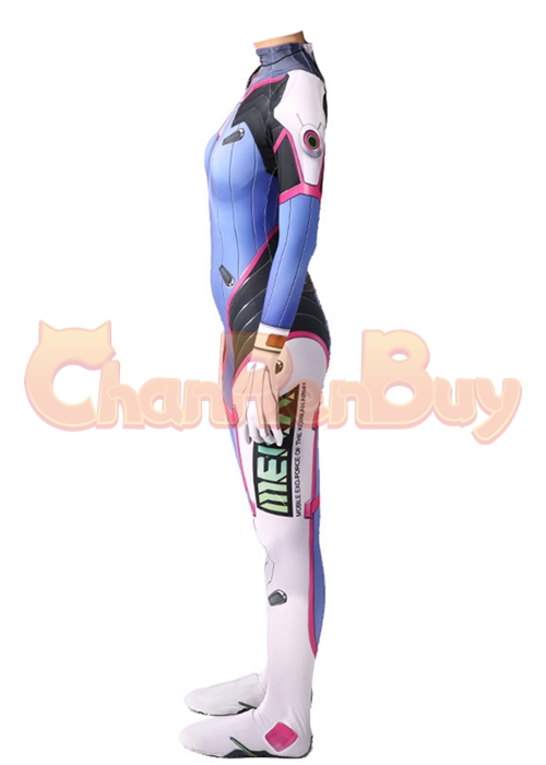 Overwatch DVA Costume SOMBRA MERCY Dynasty 2 Cosplay Bodysuit