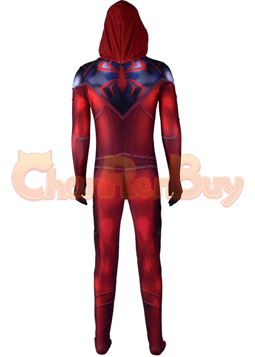 Scarlet Spider Man Costume Spider Kaine Parker  Cosplay Bodysuit