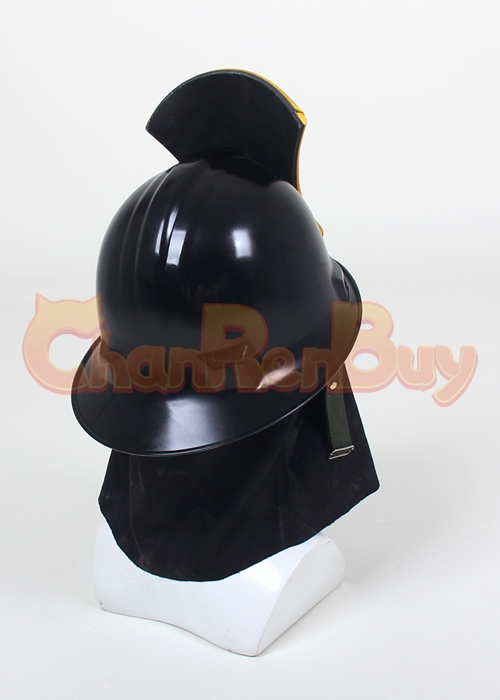 Fire Force Akitaru Obi Helmet Cosplay Prop