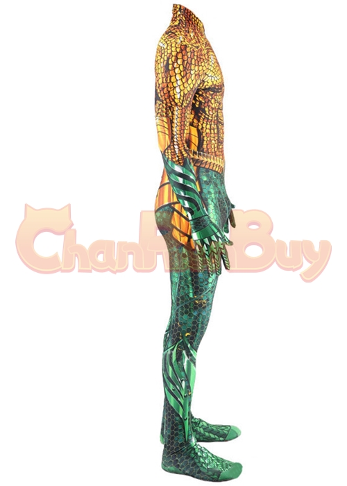 Aquaman Costume Arthur Curry Cosplay Bodysuit Ver.3