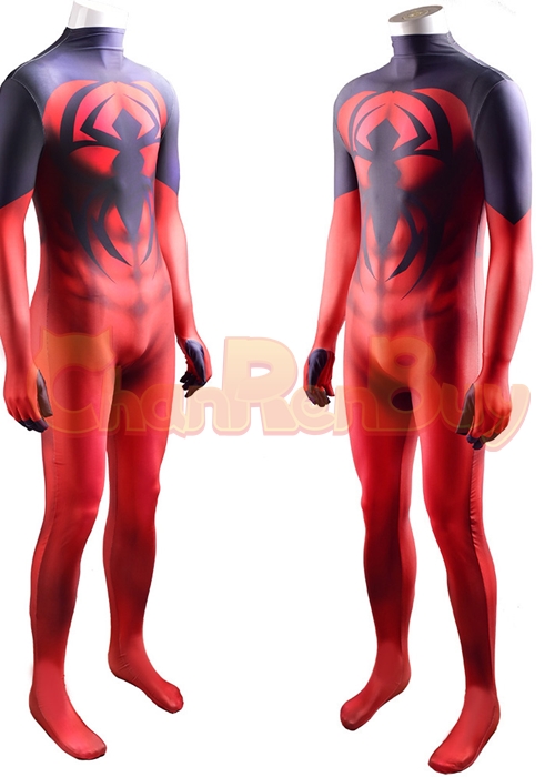 Scarlet Spider Kaine Costume Spider Man Cosplay Bodysuit