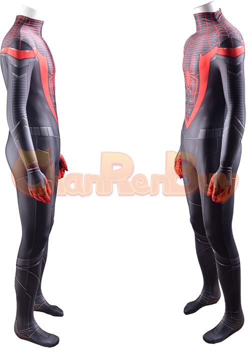 Spider Man costume Miles Morales Costume Cosplay Bodysuit Ver.2