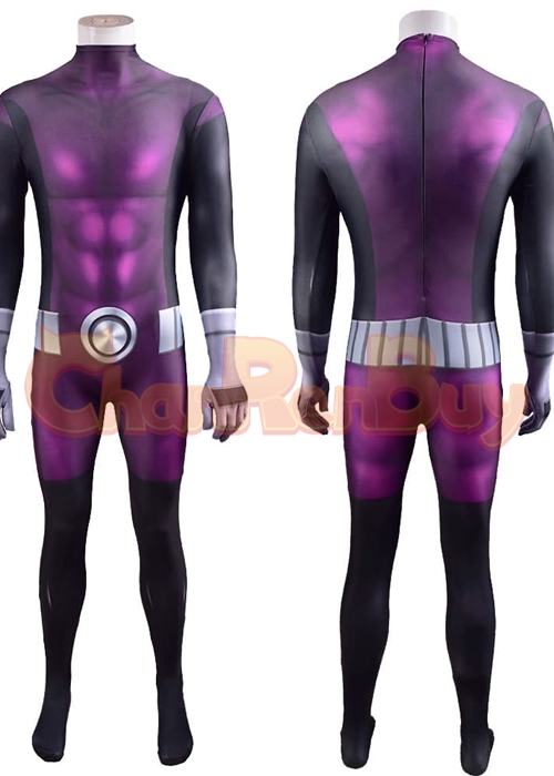 Teen Titans Beastboy Costume Cosplay Bodysuit